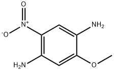 2-甲氧基-5-硝基苯-1,4-二胺 结构式