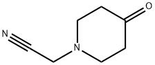 2-(4-氧代哌啶-1-基)乙烷腈 结构式