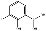 3-氟-2-羟基苯硼酸 结构式