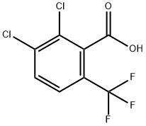 2,3-二氯-6-(三氟甲基)苯甲酸 结构式