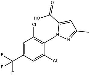 1-[2,6-DICHLORO-4-(FLUOROMETHYL)PHENYL]-3-METHYL-1H-PYRAZOLE-5-CARBOXYLIC ACID