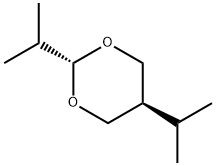 2,5-dipropan-2-yl-1,3-dioxane 结构式