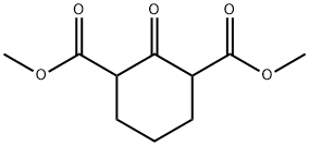 Dimethylcyclohexanone-2,6-dicarboxylate 结构式