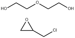 环氧树脂(环氧氯丙烷和二乙二醇) 结构式