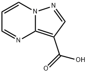 吡唑[1,5-A]嘧啶-3-羧酸 结构式