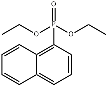 NAPHTHALEN-1-YL-PHOSPHONIC ACID DIETHYL ESTER 结构式