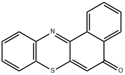 BENZO(A)PHENOTHIAZIN-5-ONE 结构式