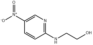 2-[(5-硝基-2-吡啶基)氨基]乙醇 结构式