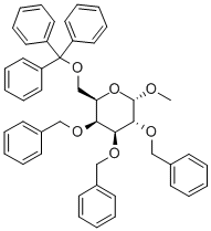 Methyl-6-O-trityl-2,3,4-tri-O-benzyl-α-D-galactopyranoside