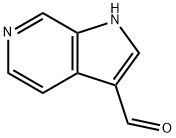 6-氮杂吲哚-3-羧醛 结构式
