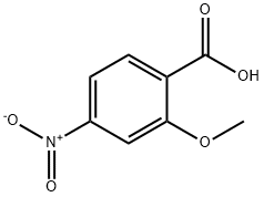 2-甲氧基-4-硝基苯甲酸 结构式