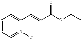 Ethyl 3-(2-Pyridinyl)acrylate, N-Oxide 结构式