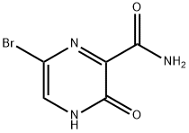 6-溴-3-羟基吡嗪-2-甲酰胺 结构式
