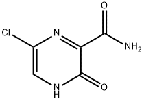 6-氯-3-氧代-3,4-二氢吡嗪-2-甲酰胺 结构式