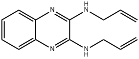 N,N'-Bis(2-propenyl)-2,3-quinoxalinediamine 结构式