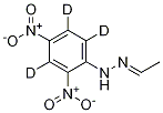 乙醛2,4-二硝基苯腙-D3 结构式