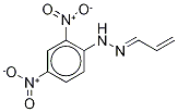 丙烯醛2,4-二硝基苯腙-D3 结构式