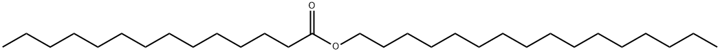 十四烷酸十六烷基酯 结构式