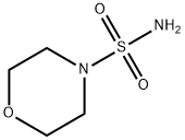 4-吗啉磺酰胺 结构式