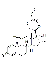地塞米松21戊酸酯 结构式