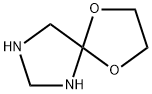 6,9-Dioxa-1,3-diazaspiro[4.4]nonane(9CI) 结构式