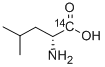 D-LEUCINE, [1-14 C] 结构式