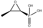 [[2S,3R,(+)]-3-Methyloxiran-2-yl]phosphonic acid 结构式