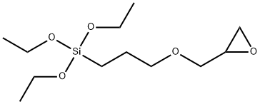 3-缩水甘油醚氧基丙基三乙氧基硅烷 结构式