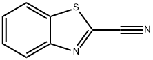 2-苯并噻唑甲腈 结构式