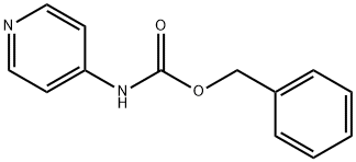 苄基吡啶-4-基氨基甲酸酯 结构式