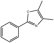 4,5-DIMETHYL-2-PHENYL-1,3-OXAZOLE 结构式