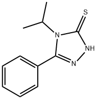 4-异丙基-5-苯基-4H-1,2,4-三唑-3-硫醇 结构式