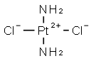 diamminedichloroplatinum 结构式