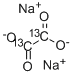 草酸钠-13C2 结构式