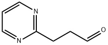 2-Pyrimidinepropanal (9CI) 结构式