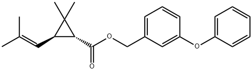 右旋苯醚菊酯 结构式