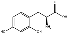 2,4-Dihydroxy-L-Phenylalanine 结构式