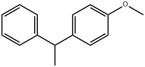 1-甲氧基-4-(1-苯乙基)苯 结构式