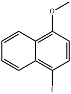 1-碘-4-甲氧基萘 结构式