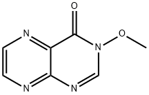 3-Methoxypteridin-4(3H)-one 结构式