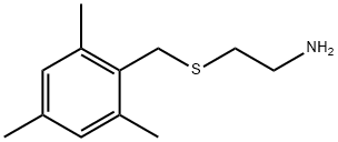 2-[(MESITYLMETHYL)THIO]ETHYLAMINE 结构式