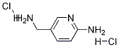 5-(氨基甲基)吡啶-2-胺*盐酸盐 结构式