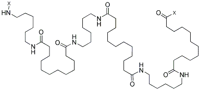 十二酸与1,6-己二胺的聚合物 结构式