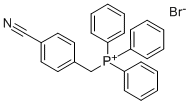 (4-CYANOBENZYL)(TRIPHENYL)PHOSPHONIUM BROMIDE 结构式
