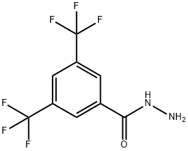 3,5-二(三氟甲基)苯-1-碳酰肼 结构式