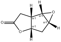 6Α,7Α-环氧基-2-噁双环[3.3.0]-3-辛酮 结构式
