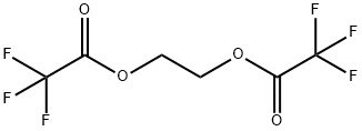 Bis(trifluoroacetic acid)ethylene ester 结构式