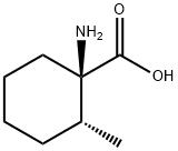 Cyclohexanecarboxylic acid, 1-amino-2-methyl-, (1R,2R)- (9CI) 结构式