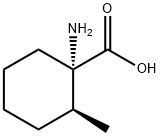 Cyclohexanecarboxylic acid, 1-amino-2-methyl-, (1S,2S)- (9CI) 结构式