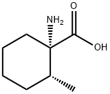 Cyclohexanecarboxylic acid, 1-amino-2-methyl-, (1S,2R)- (9CI) 结构式